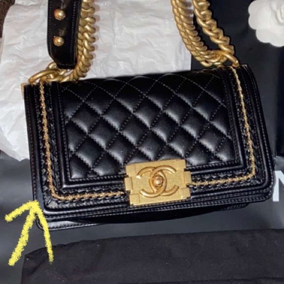 💛SOLD-GONE💛 Chanel small boy bag - Picture 8 of 17